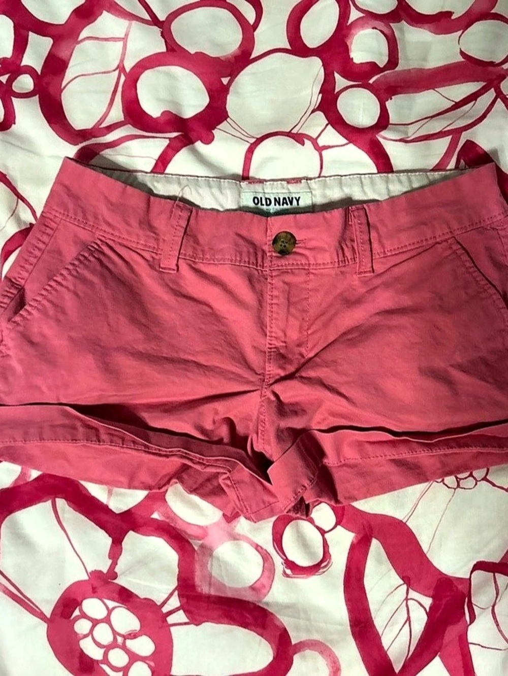 Old Navy Women's Pink Jean Shorts Size 0